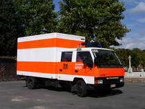 GW-Umweltschutz Mitsubishi Canter der Feuerwehr Ieper, Aufnahme am 30.09.2006