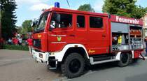 Ein Lschgruppenfahrzeug LF der Freiwillige Feuerwehr Langenwolschendorf. Zu sehn beim Fest 120 Jahre Freiwillige Feuerwehr Langenwolschendorf. Foto 08.09.2012