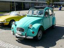 Old Car Festival Aarburg - Citroen 2CV (Ente) zu Besuch in Aarburg am 08.09.2012
