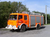 Gertewagen Dodge G-1111 Aufbau Rosenbauer Belgium der Feuerwehr Ieper LZ Dikkebus, Aufnahme am 30.09.2006
