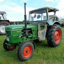 Deutz 5005 ist Gast beim Schlütertreffen am Kirchheimer See, September 2012