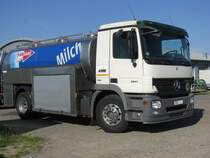 Milchtankwagen MB 1841 -Actros- der Firma  HANSANO  aus Frankfurt/Oder (FF), Grevesmhlen [09.09.2012]