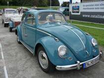 VW Kfer mit Anhnger, US-Car-Show Grefrath 2011-08-21 