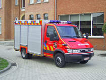 Gertewagen Iveco Daily Aufbau Dias der Feuerwehr Nijlen, Aufnahme am 07.07.2007