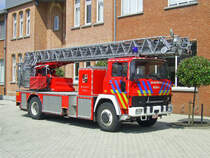 Drehleiter Magirus-Deutz 192D13F Aufbau Magirus der Feuerwehr Nijlen, Aufnahme am 07.07.2007