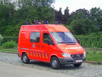 Vorausgertewagen Mercedes-Benz Sprinter 308CDI Inneneinrichtung Somati der Feuerwehr Berlaar
