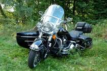 Harley Davidson, gesehen beim Schltertreffen am Kirchheimer See, September 2012