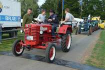 IHC wartet auf den Beginn der Ausfahrt anl. Schltertreffen am Kirchheimer See, September 2012