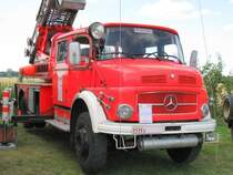 Drehleiter-Fahrzeug ... auf Basis MB 1519 aus der Hansestadt Hamburg (HH), Meetzen; [17.08.2008]