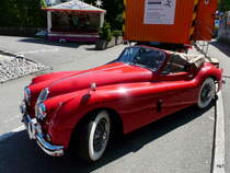 Old Car Festival Aarburg - Jaguar XK 140 zu Besuch in Aarburg am 08.09.2012