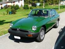 Old Car Festival Aarburg - MG BGT Sportwagen zu Besuch in Aarburg am 08.09.2012