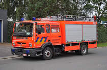 Tanklschfahrzeug Renault Midliner M210 Aufbau Somati der Feuerwehr Stekene, Aufnahme am 17.09.2011