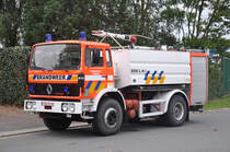 GTLF 8000 Renault GR 231 Aufbau Rosenbauer Belgium der FF Stekene, ehemaliges Fahrzeug der Feuerwehr Beveren, Aufnahme am 17.09.2011