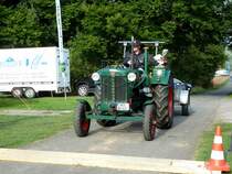 Hanomag R35 kommt zum Schltertreffen am Kirchheimer See, September 2012