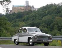 Mein 311 in Eisenach unterhalb der Wartburg an einem historischen Fotostandort.