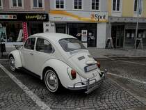 VW Kfer-1300 hat wohl kein Original-Auspuffrohr; 120915