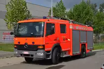 Tankl�schfahrzeug Mercedes-Benz Atego 1325F Aufbau Vanassche der Feuerwehr Sint-Niklaas, Aufnahme am 15.09.2012