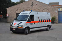 Gertewagen-Wasserrettung Renault Master der Feuerwehr Temse, Aufnahme am 15.09.2012