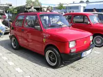 Kleinwagen FIAT 126 aus dem Landkreis Stade (STD), gesehen beim Oldtimer-Event des T�V Nord, Hamburg [16.09.2012]