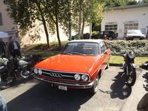 Audi 100 am 16.09.2012 in Chemnitz.