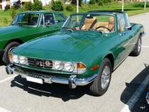 Old Car Festival Aarburg - Triumph Cabrio zu Besuch in Aarburg am 08.09.2012