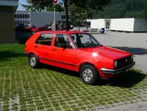Old Car Festival Aarburg - VW Golf GL zu Besuch in Aarburg am 08.09.2012