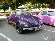 Old Car Festival Aarburg - VW K�fer Cabrio zu Besuch in Aarburg am 08.09.2012