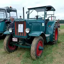 Hanomag R40 steht im August 2012 am Baiersr�der Hof