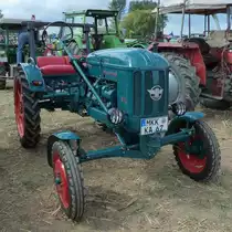 Hanomag R 12 steht im August 2012 am Baiersr�der Hof