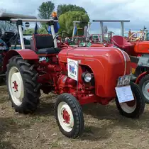 Porsche Standard steht im August 2012 am Baiersröder Hof