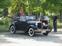 Cabriolet Ford A aus der Hansestadt Hamburg (HH) gesehen beim Oldtimer-Event des TV Nord, Hamburg [16.09.2012]
