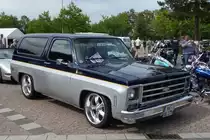 Chevrolet K5 Blazer (erste, noch etwas zierlichere Baureihe), US-Car-Show Grefrath 2011-08-21