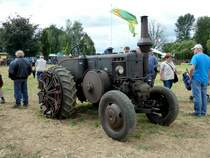 Faszination Lanz (hier mit montierten Klappgreifern) - auch am Baiersrder Hof im August 2012