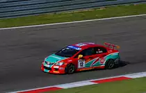 P. Rikli, auf Honda Civic beim Procar Rennen am 16.9.2012 auf dem N�rburgring