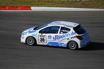 G. Thierfelder auf Peugeot 207, beim Procar Rennen am 16.9.2012 auf dem Nrburgring