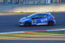 Mitzieher von N. Heinz auf Peugeot 207, beim Procar Rennen am 16.9.2012 auf dem Nrburgring