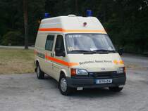 Krankenwagen RK 4-86-3 am 14.6.2008 in Berlin-Wuhlheide. Anlass war ein Konzert.