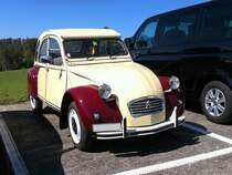 Citroen 2CV auf dem Unteren Grenchenberg am 16.09.2012