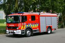 Tanklschfahrzeug Mercedes-Benz Atego 1429F Aufbau Vanassche der BF Antwerpen Wache Linkeroever, Aufnahme am 22.05.2009