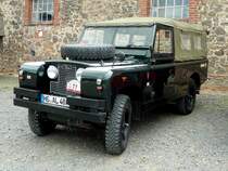 Land Rover, gesehen am Baiersrder Hof im August 2012