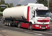 Renault 450 Tanksattelzug, Rostock 6.9.2012