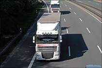 DAF XF der Spedition Vogt auf dem Weg Richtung S�den. (09.05.2008)
