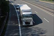 Ein DAF XF95.430(?) der Spedition  js-transporte . (09.05.2008)