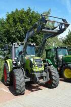 Nicht nur Oldies standen bei der Oldtimeraustellung in Angersbach im September 2012: Claas