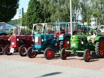 Ob IHC, Hanomag oder Deutz - es gab viel zu sehen bei der Oldtimerveranstaltung in Angersbach, September 2012

