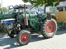 Kaelble steht bei der Oldtimerveranstaltung in Angersbach, September 2012 

