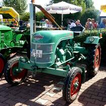 auch Kramer ist bei der Oldtimerveranstaltung in Angersbach vertreten, September 2012 

