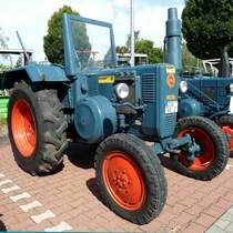 Lanz war bei der Oldtimerveranstaltung in Angersbach stark vertreten, September 2012 

