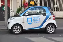 Smart als Stadtauto (Hamburg/Deutschland, 19.09.2012)
