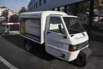 eine weitere Ape als Werbeträger (Kreuzlingen/Schweiz, 03.10.2012)